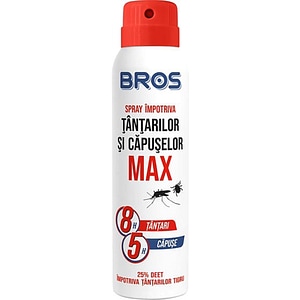 Spray contra tantarilor si capuselor, BROS, 90 ml