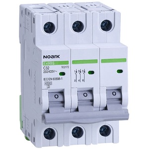 Siguranta automata modulara NOARK 102172, 3P, 32A, curba C