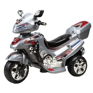 Motocicleta electrica copii NOVOKIDS Moto Classico 51, 3-6 ani, 6V, 5 km/h, gri
