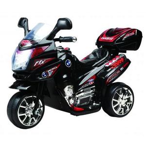 Motocicleta electrica copii NOVOKIDS Moto Classico 51, 3-6 ani, 6V, 5 km/h, negru