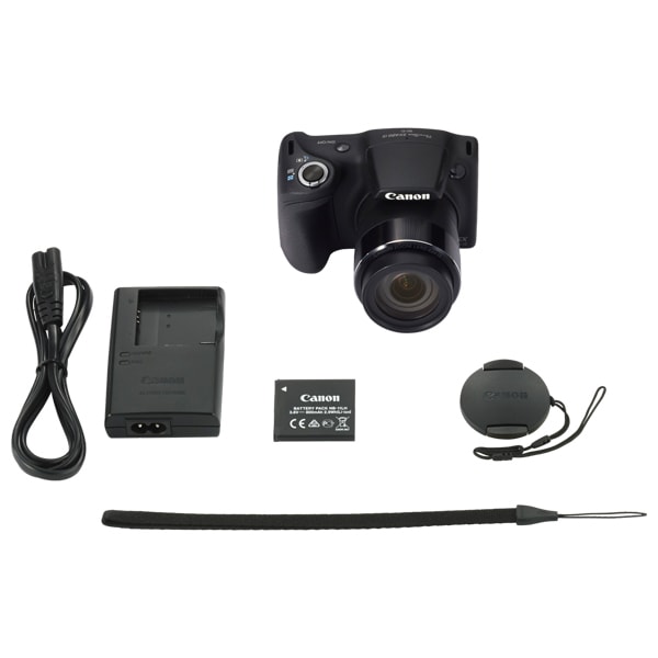 Aparat foto digital CANON PowerShot SX420 IS, 20 MP, Wi-Fi, negru
