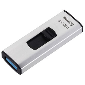 Memorie USB HAMA 4Bizz FlashPen 124180, 16GB, USB 3.0, argintiu