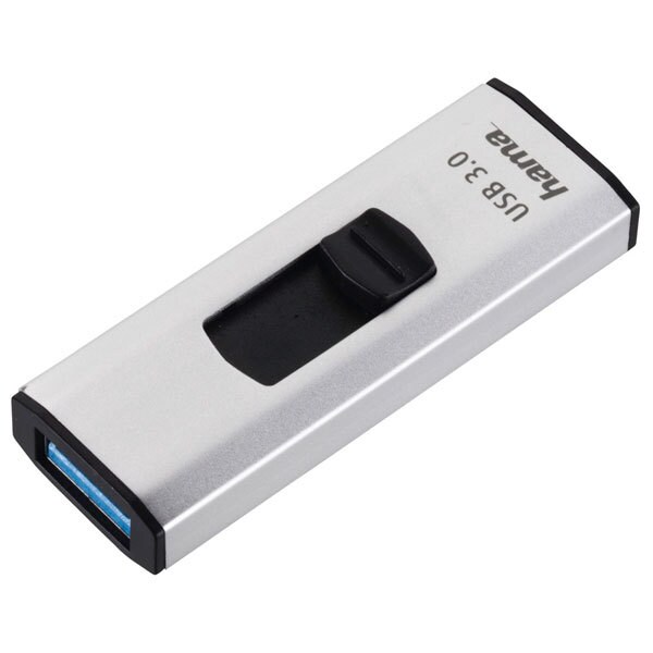 Memorie USB HAMA 4Bizz FlashPen 124180, 16GB, USB argintiu