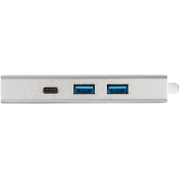 Hub USB Type-C HAMA Aluminium 135755, USB Type-C, argintiu