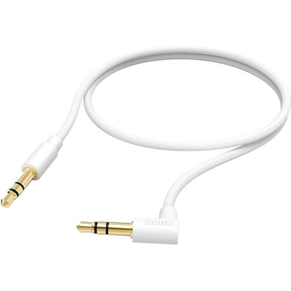 Cablu Audio Hama 173874 Jack 3 5mm 0 5m Alb