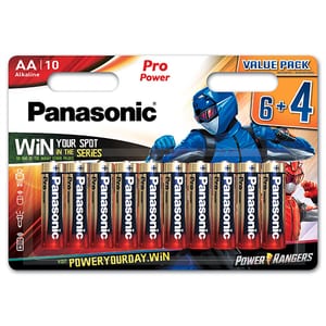 Baterii PANASONIC Pro Power Gold Alkaline LR6/AA, 6+4 bucati