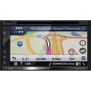 Media receiver auto KENWOOD DNR3190BTS, 6.2” Touch, 4 x 50W, Bluetooth, USB, GPS