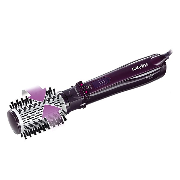 eleven dynamic Puzzled Perie rotativa BABYLISS Beliss 2033ROE, 1000W, 2 trepte temperatura,  Invelis Ceramic, violet