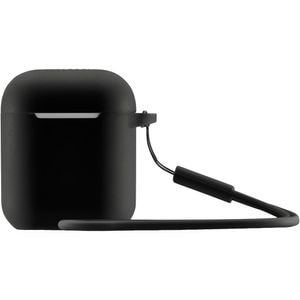 Husa pentru Apple AirPods 1st/2nd Gen HAMA Fantastic Feel, negru