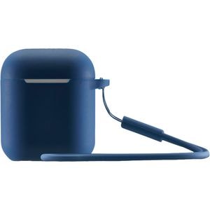 Husa pentru Apple AirPods 1st/2nd Gen HAMA Fantastic Feel, albastru