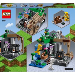 LEGO Minecraft: Temnita scheletelor 21189, 8 ani+, 364 piese
