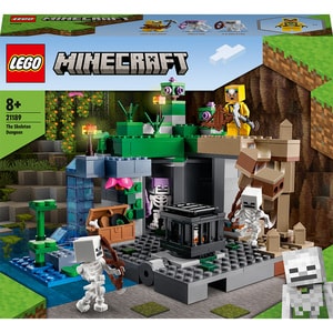 LEGO Minecraft: Temnita scheletelor 21189, 8 ani+, 364 piese