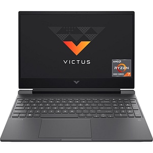 Laptop Victus by HP 15-fb0005nq, AMD Ryzen 7 5800H pana la 4.4GHz, 15.6" Full HD, 16GB, SSD 512GB, NVIDIA GeForce RTX 3050 4GB, FreeDos, argintiu-negru