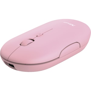 Mouse Wireless TRUST Puck 24125, 1600 dpi, roz