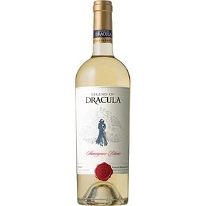 Vin alb sec Legend of Dracula Sauvignon Blanc, 0.75L