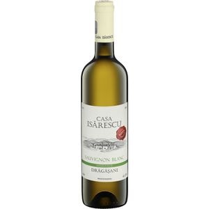 Vin alb demidulce Casa Isarescu Rezerva Sauvignon Blanc, 0.75L