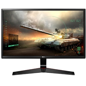 Monitor LED IPS Gaming LG 24MP59G-P, 24", Full HD, 75Hz, AMD FreeSync, negru