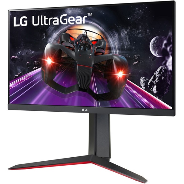 Monitor Gaming LED IPS LG UltraGear 24GN65R-B, 23.8", Full HD, 144Hz, AMD FreeSync Premium, HDR 10, negru