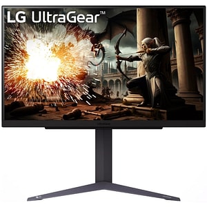 Monitor Gaming LED IPS LG UltraGear 27GS75Q-B, 27", QHD, 200Hz(Overclock), AMD FreeSync, HDR 10, G-SYNC, negru