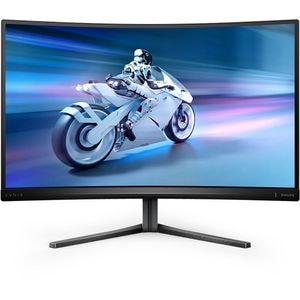 Monitor Gaming curbat VA PHILIPS Evnia 27M2C5500W/00, 27", QHD, 240Hz, Free Sync Premium Pro, HDR 400, negru