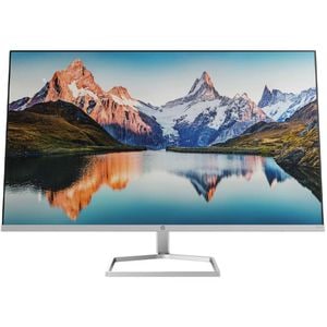 Monitor LED VA HP M32F, 31.5", Full HD, 75Hz, AMD FreeSync, argintiu-negru