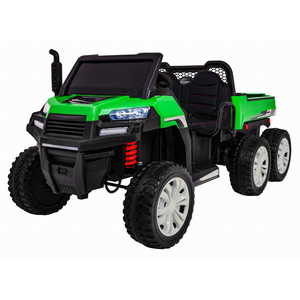 Masina electrica copii NOVOKIDS Farmer Beast Buggy, 12 ani+, 2 x 12V, 6 km/h, faruri luminoase, verde
