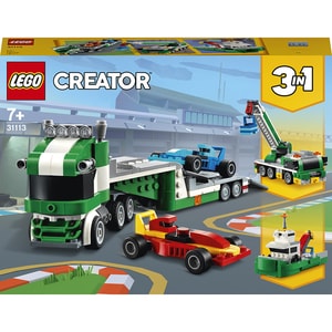 LEGO Creator: Transportor de masini de curse 31113, 7 ani+, 328 piese