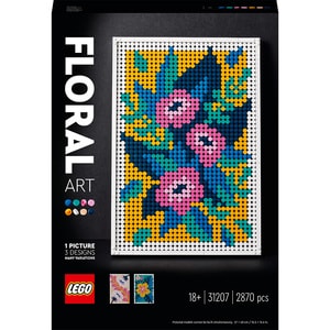 LEGO Art: Arta florala 31207, 18 ani+, 2870 piese