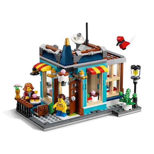 nuance Diligence campingvogn LEGO Creator: Magazin de jucarii 31105, 8 ani+, 554 piese