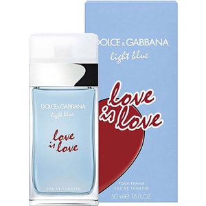 Apa de toaleta DOLCE & GABBANA Light Blue Love Is Love, Femei, 50ml