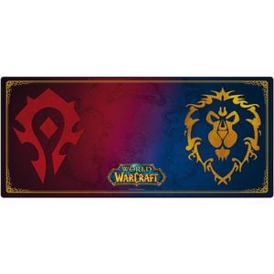 Mouse Pad Gaming ABYSSE CORP World Of Warcraft Azeroth x2, 90 x 40 cm, multicolor