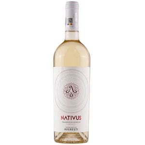 Vin alb demidulce Nativus Traminer, 0.75L