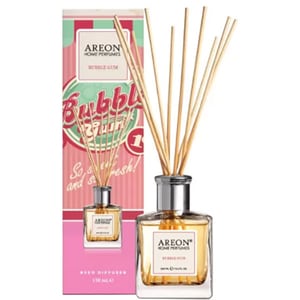 Odorizant cu betisoare AREON Home Perfume Bubble Gum, 150 ml