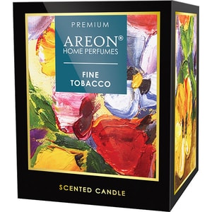Lumanare parfumata AREON Home Premium Fine Tobacco, 313 g