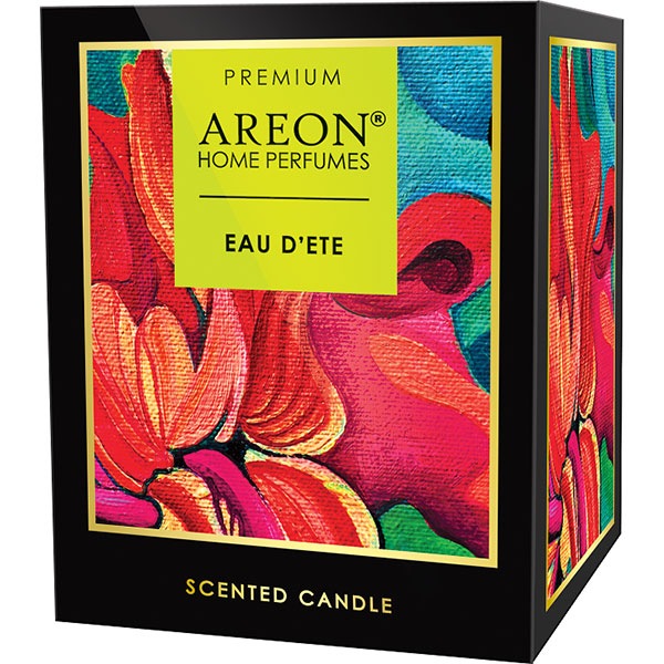Lumanare parfumata AREON Home Premium Eau D'ete, 313 g