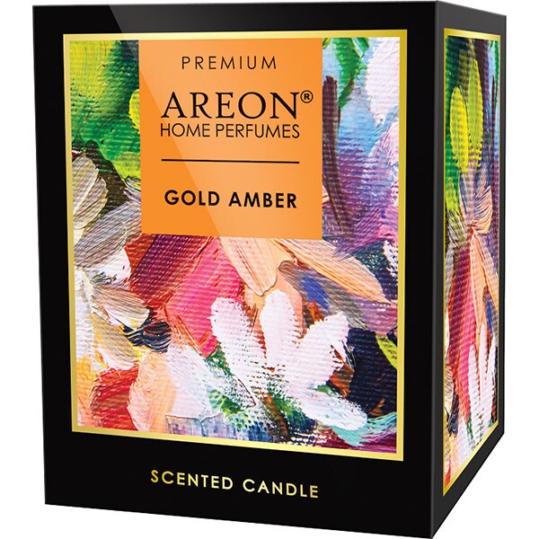 Lumanare parfumata AREON Home Premium Gold Amber, 313 g