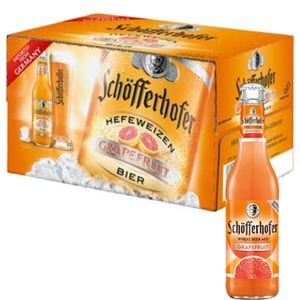 Bere cu arome Schofferhofer Grapefruit bax 0.33L x 24 sticle