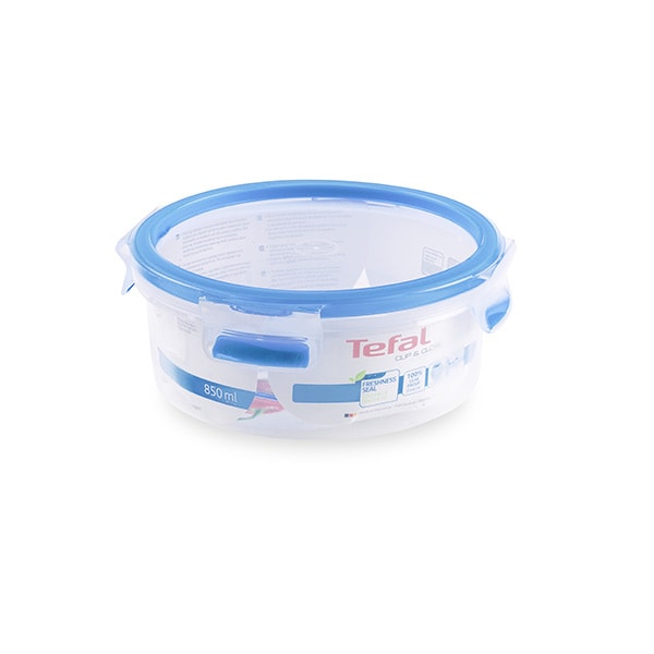 Caserola TEFAL Clip&Close K3022312, 0.85l, plastic, transparent