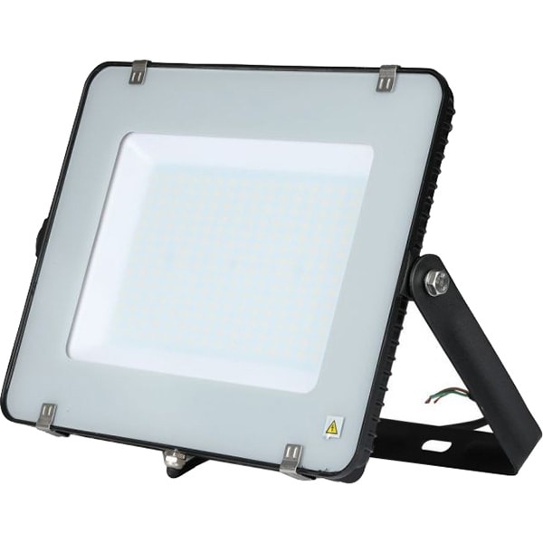 Proiector LED V-TAC 418, 200W, 16000 IP65, naturala, negru