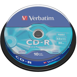CD-R VERBATIM 43437, 52x, 700MB, 10buc