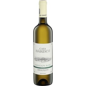 Vin alb demisec Casa Isarescu Sauvignon Blanc, 0.75L 