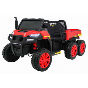 Masina electrica copii NOVOKIDS Farmer Beast Buggy, 12 ani+, 2 x 12V, 6 km/h, faruri luminoase, rosu