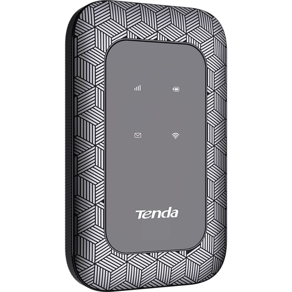 Router Wireless TENDA 4G180 V3, Single-Band 150 Mbps, 4G LTE, negru-gri