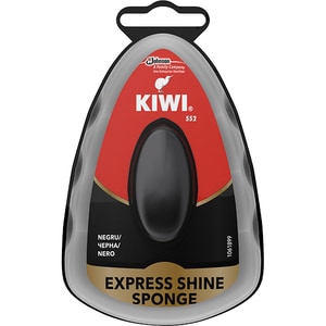Burete cu silicon pentru incaltaminte KIWI Express Shine, negru, 7ml