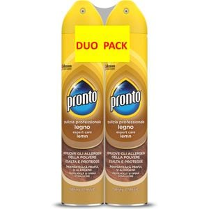 Pachet spray pentru mobila PRONTO Lemn Clasic, 2 x 300ml