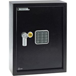 Seif electronic mediu pentru chei YALE YKB/365/DB1, otel, negru