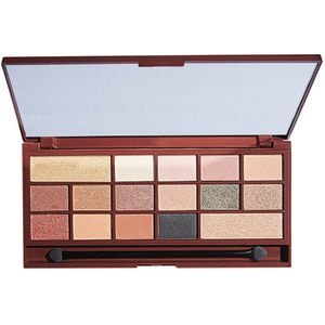 Paleta farduri MAKEUP REVOLUTION I Heart Chocolate Gold, 22g