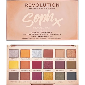 Paleta farduri MAKEUP REVOLUTION Soph, Extra Spice, 14.4g