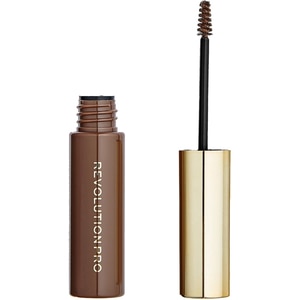 Gel pentru sprancene MAKEUP REVOLUTION Volume and Sculpt, Warm Brown, 6ml