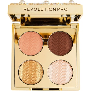 Paleta farduri MAKEUP REVOLUTION Pro Ultimate Eye Look Palette, Diamonds and Pearls, 3.2g